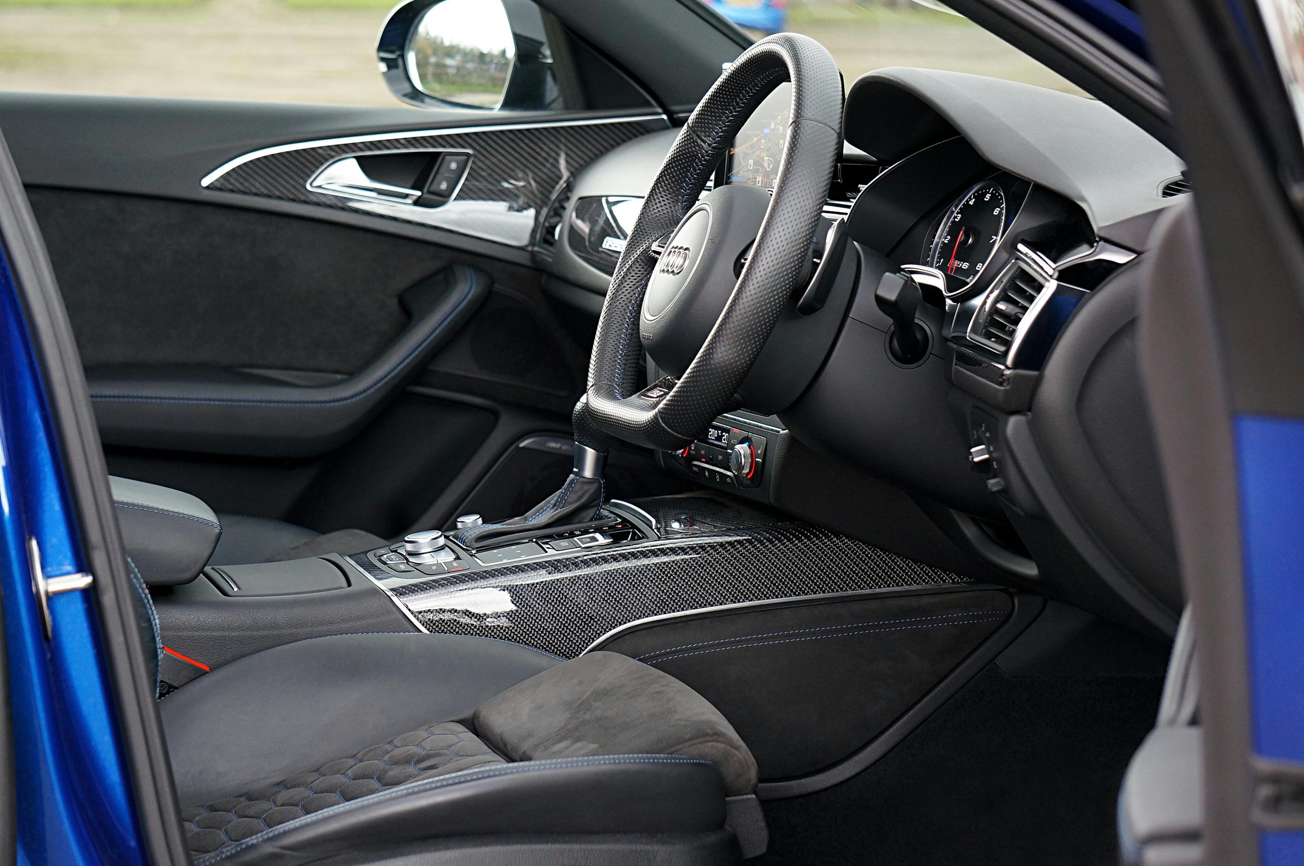 Audi RS6 préparée par Mécanique Sensible avec traitement Mitosaldaite - préparation moteur 1500 chevaux