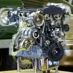 Piston moteur traité au Mitosaldaite pour résistance thermique extrême.